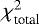 ${\chi}^2_{\textrm{total}}$