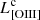 $ L^{\mathrm{c}}_{\mathrm{[OIII]}} $