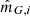 $ \hat{m}_{G,i} $