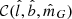 $ \mathcal{C}(\hat{l}, \hat{b}, \hat{m}_G) $