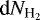 $\textrm{d}N_{\textrm{H}_2}$