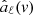$ \hat{a}_\ell(\mathit{v}) $