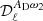 $ \mathcal{D}_\ell^{{{A_{\rm D}}} \omega_2} $