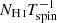$ N_{{\mathrm{H}\,\textsc{I}}} T^{-1}_{\mathrm{spin}} $