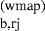 $_{\textrm{b,rj}}^{(\textrm{wmap})}$