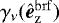 $\gamma_{\nu}(\bm{\hat{e}}_{\mathrm{\bm{z}}}^{\mathrm{brf}})$