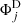 $ \Phi_j^{\mathrm{D}} $