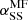 $ \alpha_{\mathrm{SS}}^{\mathrm{MF}} $