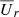 $ {\overline{U}}_r $
