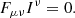 $$ \begin{aligned} F_{\mu \nu }I^\nu =0. \end{aligned} $$