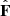 $ \hat{\mathbf{F}} $