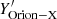 $ Y^\prime_\mathrm{Orion-X} $