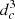 $ d_c^3 $