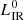 $ L^{\mathrm{0}}_{\mathrm{IR}} $