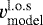 $v^{\textrm{l.o.s}}_{\textrm{model}}$