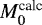 $M_{\textrm{0}}^{\textrm{calc}}$