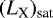 $(L_{\textrm{X}})_{\textrm{sat}}$