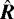 $\bm{\hat{R}}$
