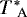 $T^*\hskip-2pt_{\textrm{A}}$