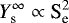${Y}_{\textrm{s}}^{\infty}\propto {\textrm{S}}_{\textrm{e}}^{2}$