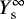 $Y_{\textrm{s}}^{\infty}$