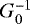 $G_0^{-1}$