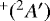 $^&#x002B;(^2A&#x0027;)$