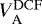 $V_{\textrm{A}}^{\rm{DCF}}$