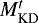 $M^{t}_{\textrm{KD}}$