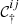$ {\mathcal{C}}^{ij}_{\dagger} $