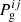 $ P_{\mathrm{g}}^{ij} $