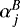 $\alpha _j^B$