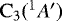 $\mathrm{C_{3}}(^{1}A&#x0027;)$