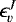 $\epsilon^{J}_{v}$