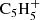 $ \rm{C}_5{H}_5^+ $