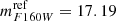 $ m_{{F160W}}^{\mathrm{ref}}=17.19 $