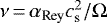 $\nu\,{=}\,\alpha_{\textrm{Rey}} c_{\textrm{s}}^2/\Omega$