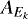 $A_{E_k}$
