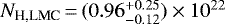 $N_{\textrm{H,LMC}}\,{=}\,(0.96^{&#x002B;0.25}_{-0.12}) \times 10^{22}$