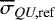 $\overline {\sigma}_{QU,\textrm{ref}}$