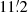 $ 11{{\overset{\prime}{.}}}2 $