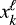 $x_k^{\ell}$