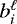 $b_i^{\ell}$