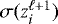 $\sigma (z_i^{\ell&#x002B;1})$