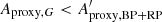 $ {{A_{\mathrm{proxy},G}}} < {{A^{\prime}_\mathrm{proxy,BP+RP}}} $