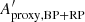 $ A^{\prime }_\mathrm{proxy,BP+RP} $
