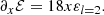 $$ \begin{aligned}&\partial _{x}\mathcal{E} = 18x\varepsilon _{l=2}. \end{aligned} $$