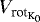 $V_{\textrm{rot}_{\textrm{K}_{0}}}$