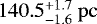 $140.5^{&#x002B;1.7}_{-1.6}~\mathrm{pc}$
