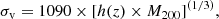 $$ \begin{aligned} \sigma _{\rm v} = 1090 \times [h(z) \times M_{200}]^{(1/3)}, \end{aligned} $$